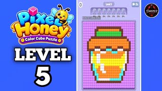 Pixel Honey Level 5 Walkthrough Solution 