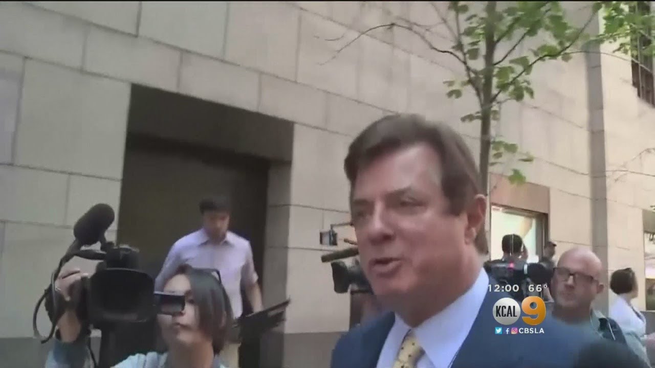 Trump's Ex-Campaign Manager Manafort Pleads Not Guilty To Charges In Russia Probe