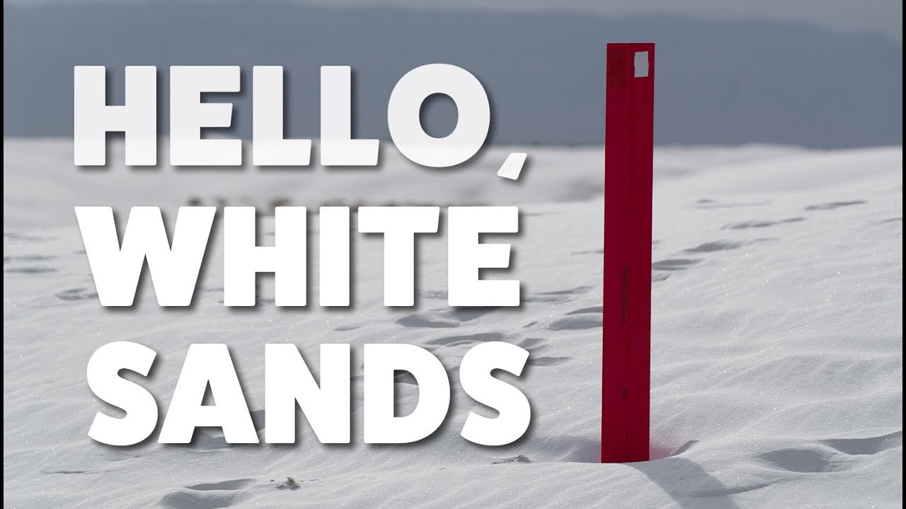 Exploring White Sands National Monument