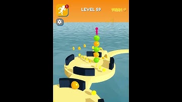 Stack Rider - All Levels Gameplay Android, iOS ( Level 59 ) #shorts