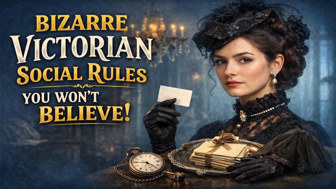 Bizarre Victorian Social Etiquette You Won’t Believe | History for Sleep | No Ads