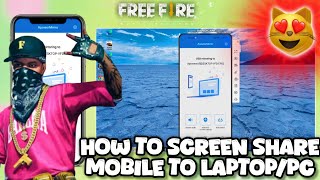 💥how to screencast mobile to laptop/pc😍Mobile screen-னை laptop/pcக்கு share பண்றது eppadi??
