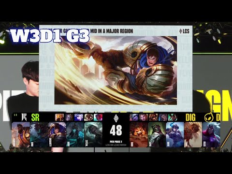 SR vs DIG | Week 3 Day 1 S14 LCS Spring 2024 | Shopify Rebellion vs Dignitas W3D1 Full Game