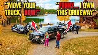 Karen Called Police When I Blocked My Own Driveway— 9 Minutes Later, I Issued Her an Eviction Noti