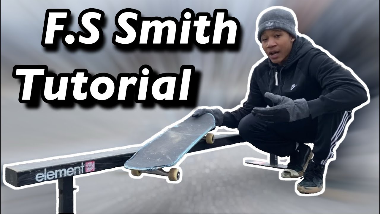 FRONTSIDE SMITH GRIND TUTORIAL | How To Frontside Smith Grind (Skate Tutorial) // Skate Progression!
