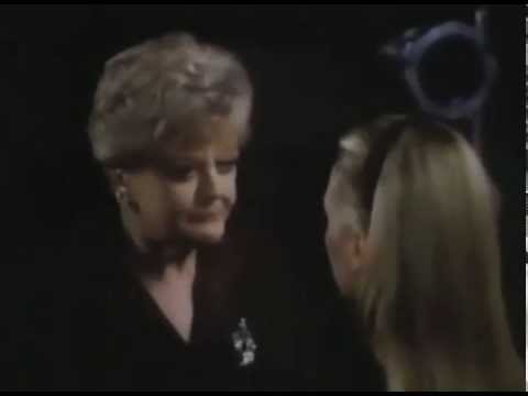 Michael Palance with Angela Lansbury in Murder She Wrote