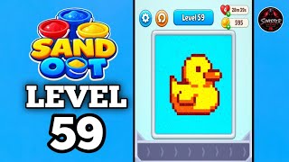 Sand Out Color Puzzle Level 59 Walkthrough Solution