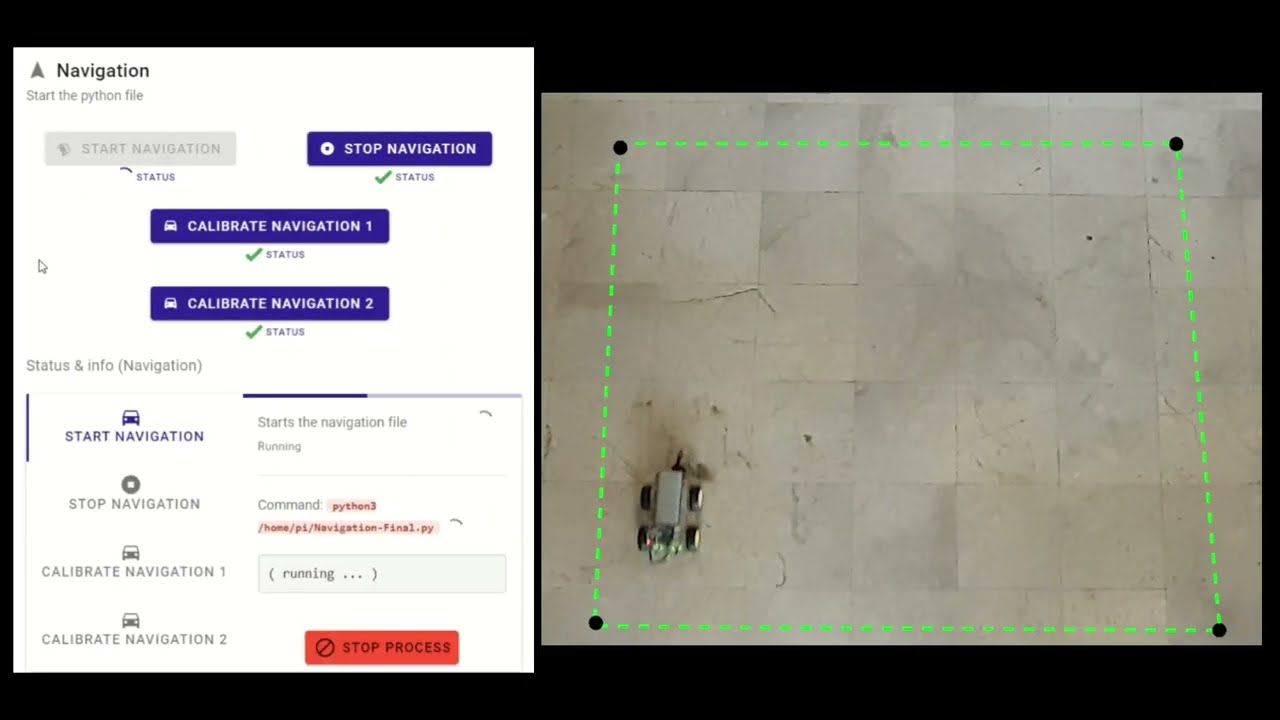 Automated Excavator Navigation using BIM Guided Robot - Final Year Project