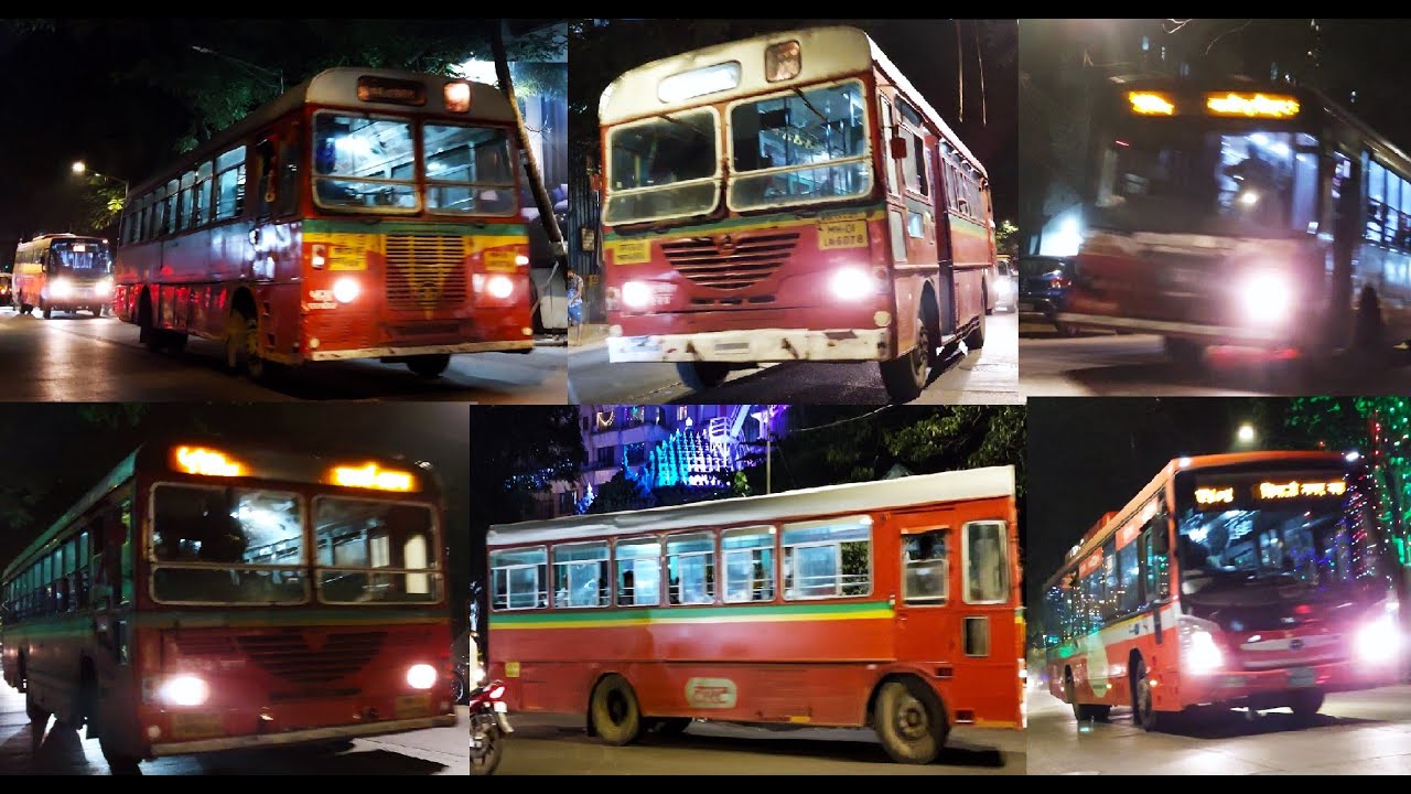 BEST Buses at Garodia Nagar Ghatkopar