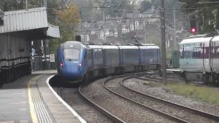 LNER Azuma Class 801 204 Departure Durham for Edinburgh Waverley