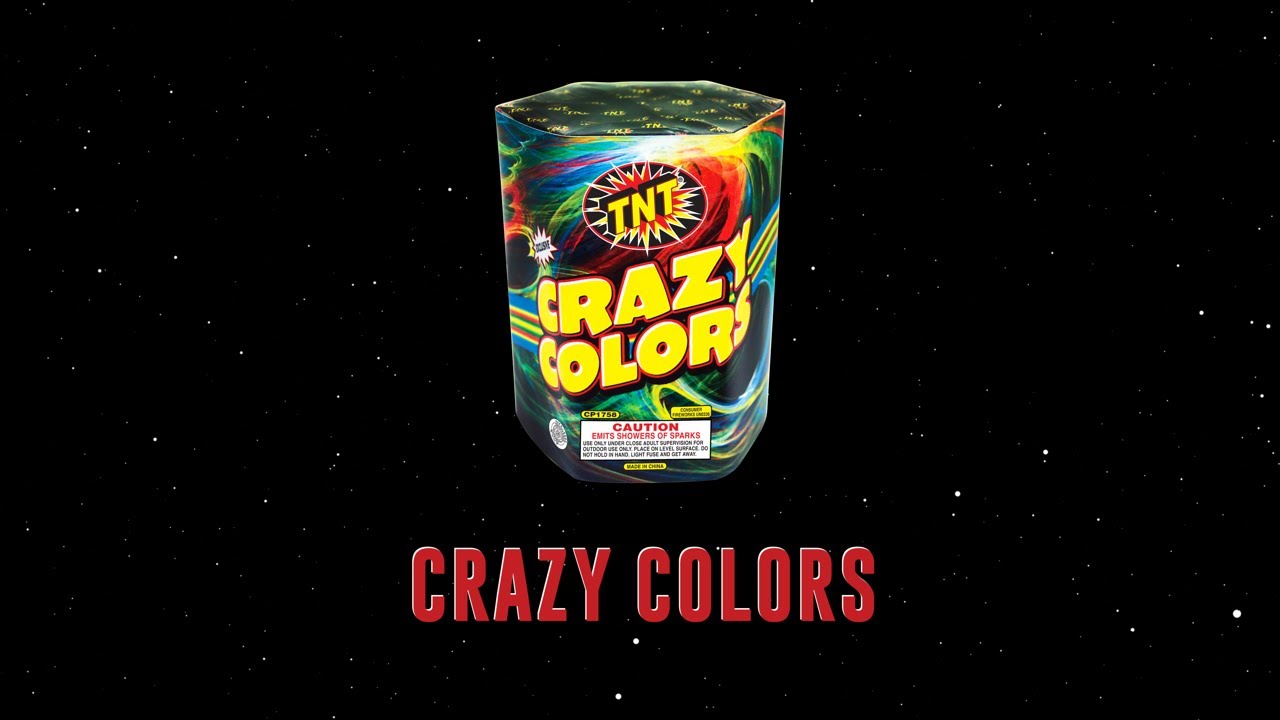 CRAZY COLORS — Freedom Fireworks