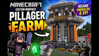 This Pillager Farm Changed EVERYTHING… | Minecraft Modpack 🇵🇭