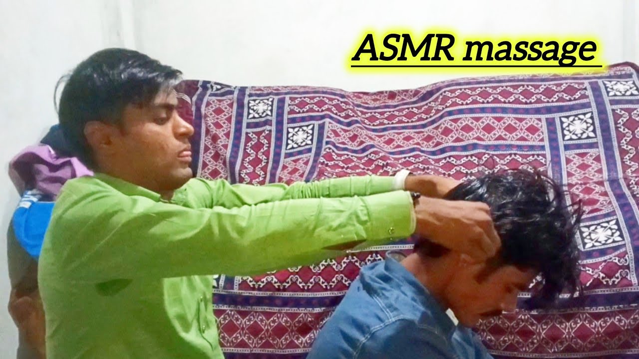 Ultimate Healthy ASMR Massage for Relaxation & Stress Relief |Head Back Hand & Perfect oil massage|.