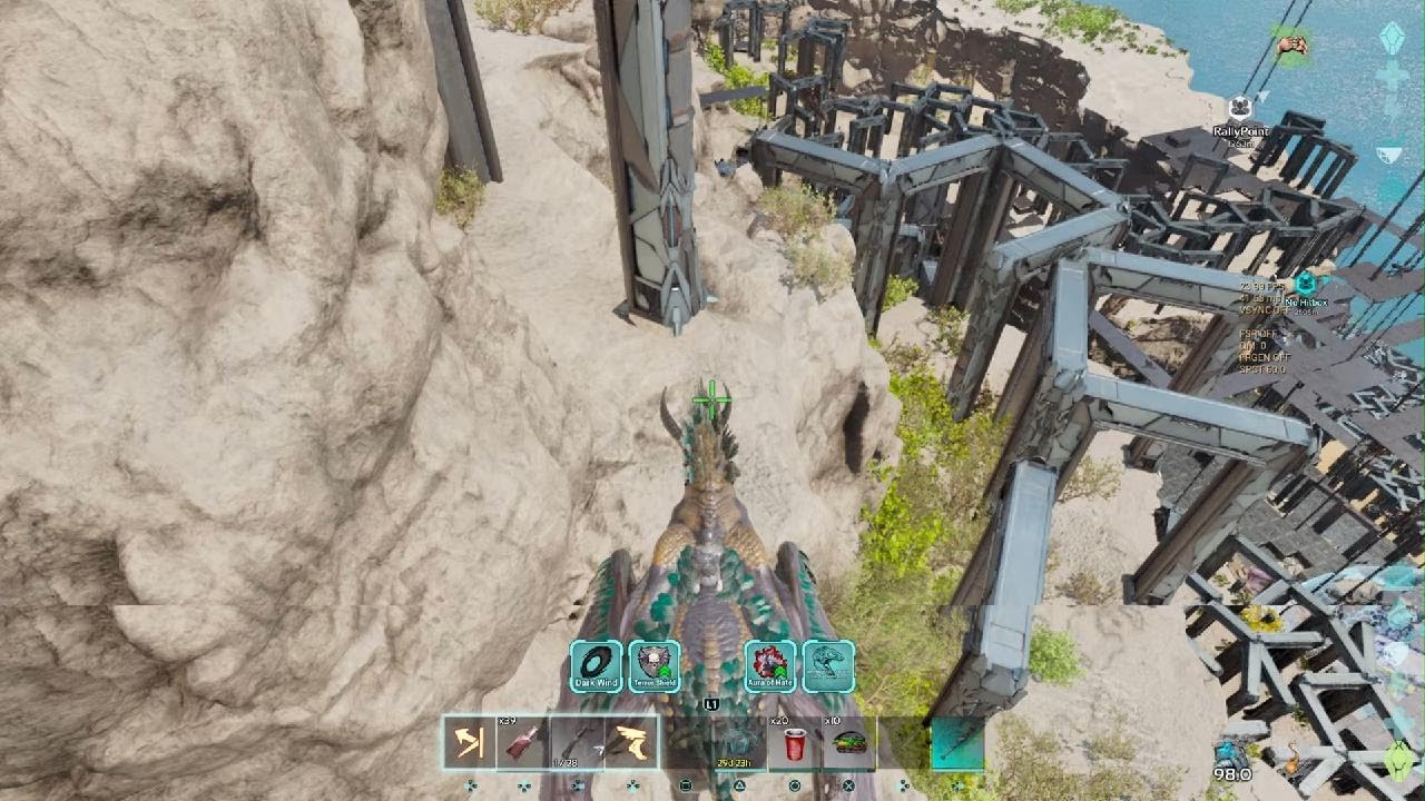 ARK Giga drop and aimbotter chase