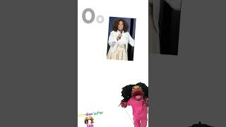 “O” is for Oprah! | Black History shorts for kids! | Preschool &amp; Kindergarten learning videos |1 min