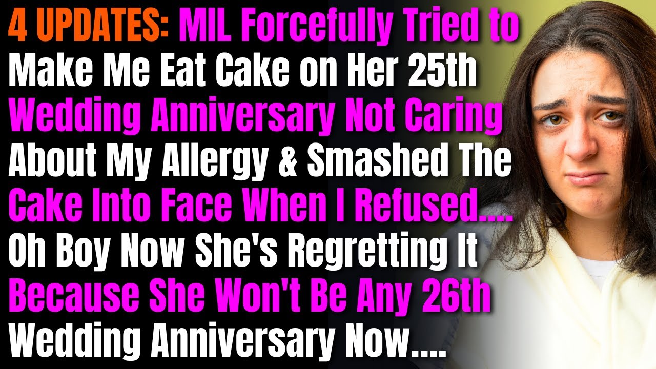 4 UPDATES: MIL Forcefully Tried to Make Me Eat Cake on Her 25th Wedding Anniversary Not Caring About