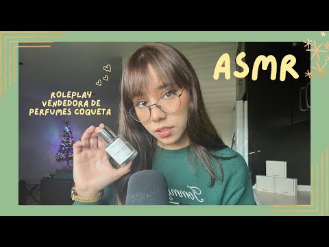 ASMR - VENDEDORA COQUETA/ ROLEPLAY CON DOSSIER