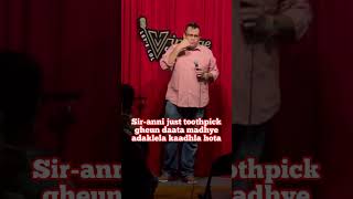 Comedian does Mentalism #Shorts #Marathi #BhideCheBhidu