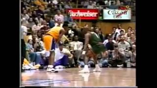 Eddie Jones 32 Points Vs. Sonics Career Playoff High