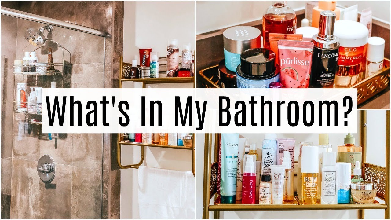 What's In My Bathroom? - YouTube