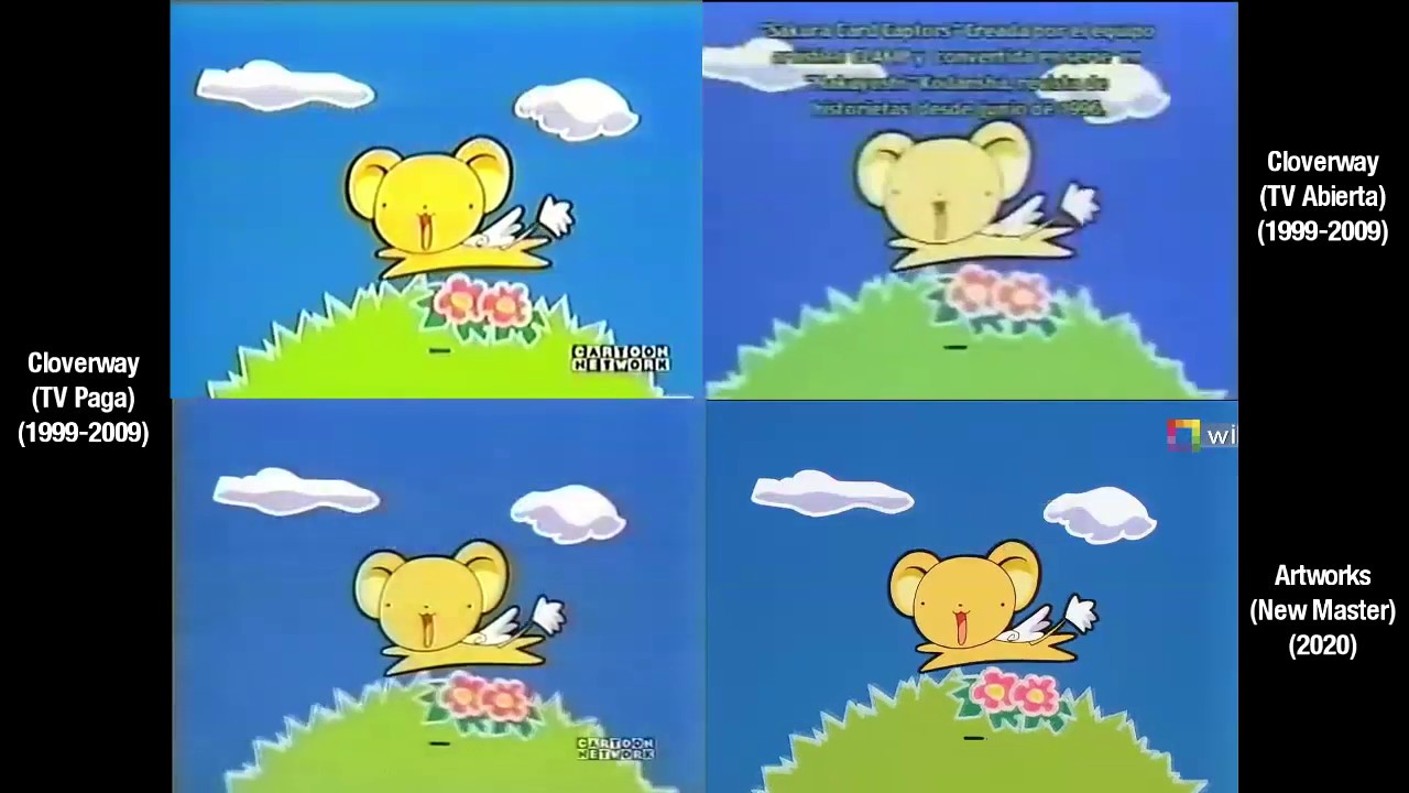 Sakura Card Captors: Ending Latino - Comparativa (Masters Latinoamérica)