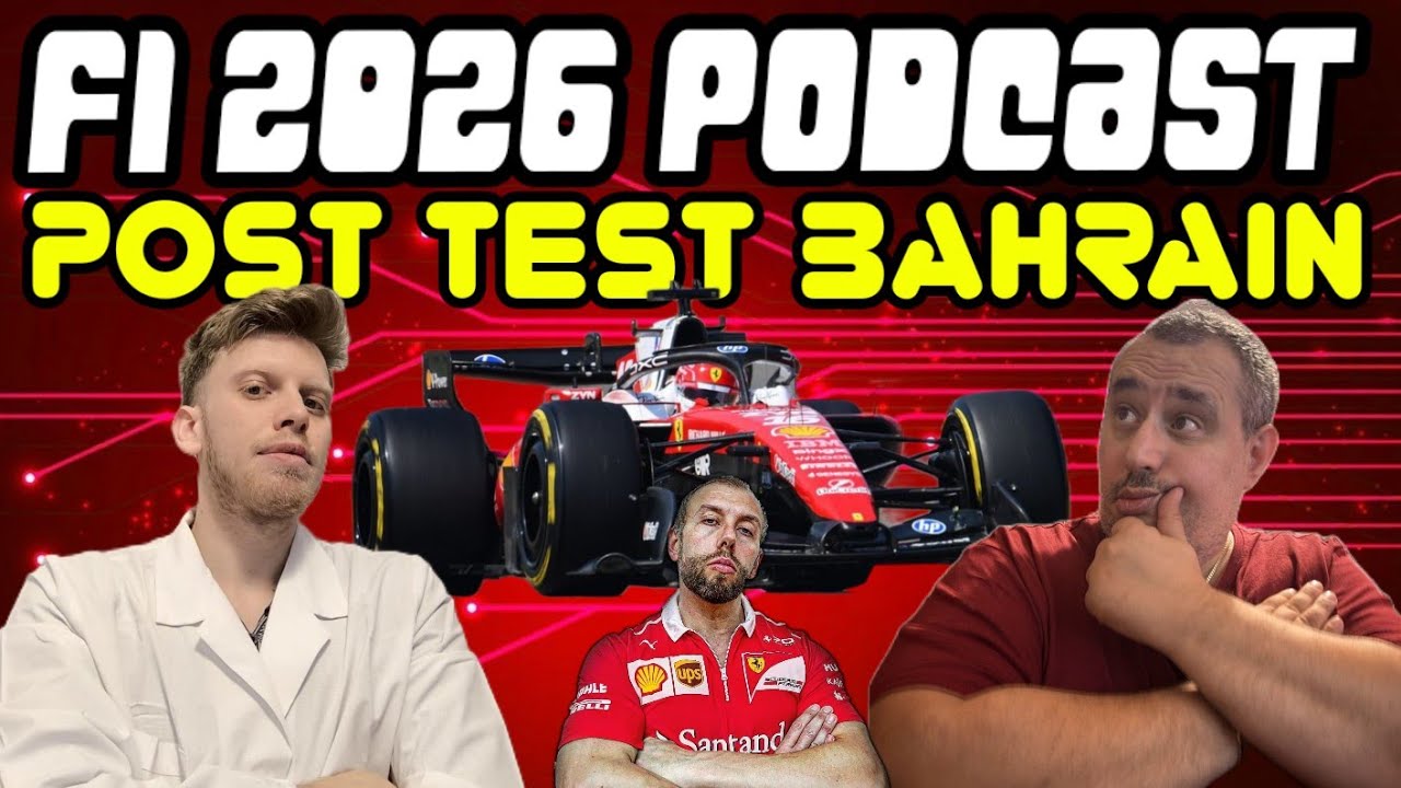 🔴 F1 PODCAST SPECIALE TEST BAHRAIN BY SUPERCORRIS AND FRIENDS  @SuperMax1976
