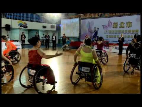 Women's single Conv Class 1 + 2 (round 1) | 2016 IPC Wheelchair Dance sport Asian Championships