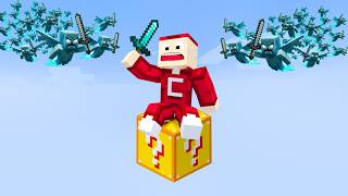 Minecraft Nhưng Sinh Tồn Trên 1 Khối May Mắn Bất Ổn