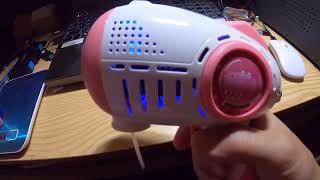 REVIEW OF SOAP BUBBLE GUNS, SOAP BUBBLES, BUBBLE BLOWING GUNS, BUBBLE SPRAY GUNS screenshot 1