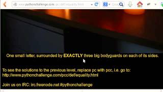 Python Challenge! 03 Big Bodyguards