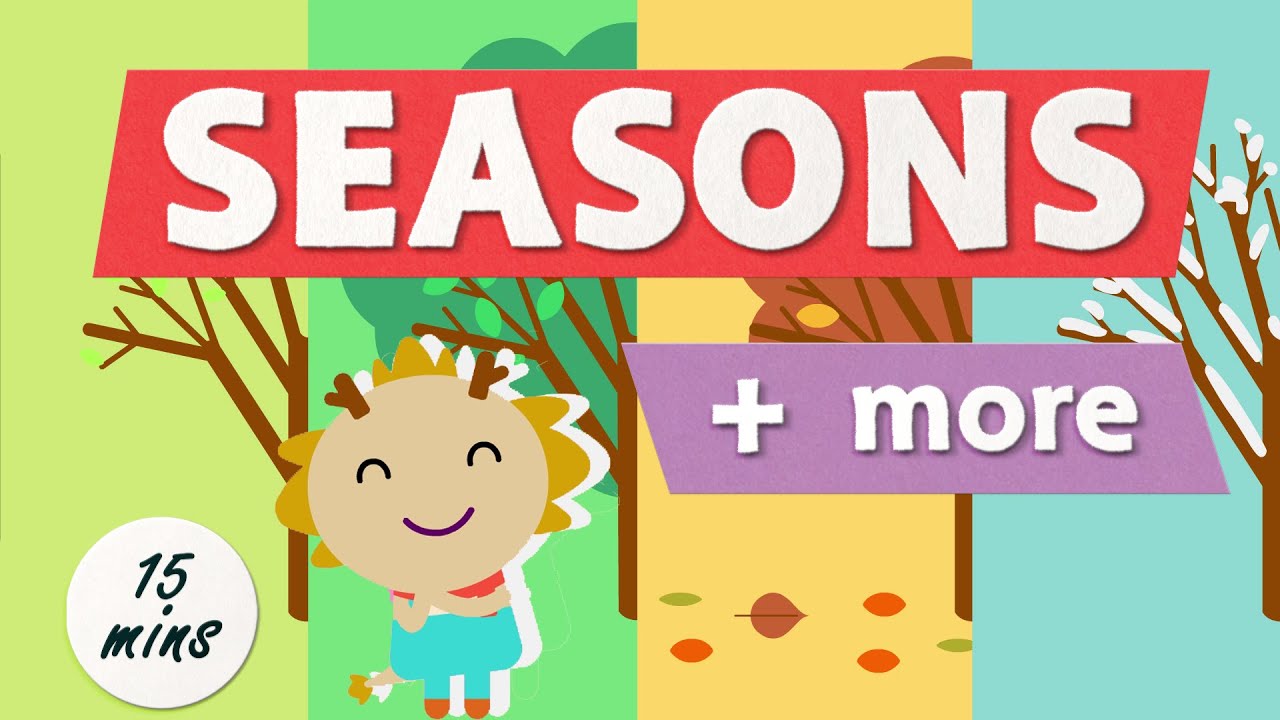 Английские песенки времена года. Seasons Song. Песня Seasons Song. Kids Song Seasons. 4 Seasons Songs.