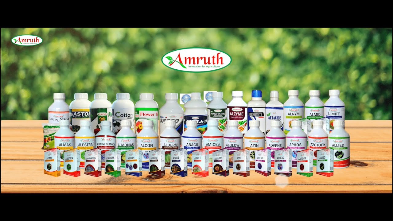 PRODUCT PORTFOLIO | AMRUTH ORGANIC'S | INNOVATION FOR AGRICULTURE | ONE STOP COMPLETE SOLUTION |