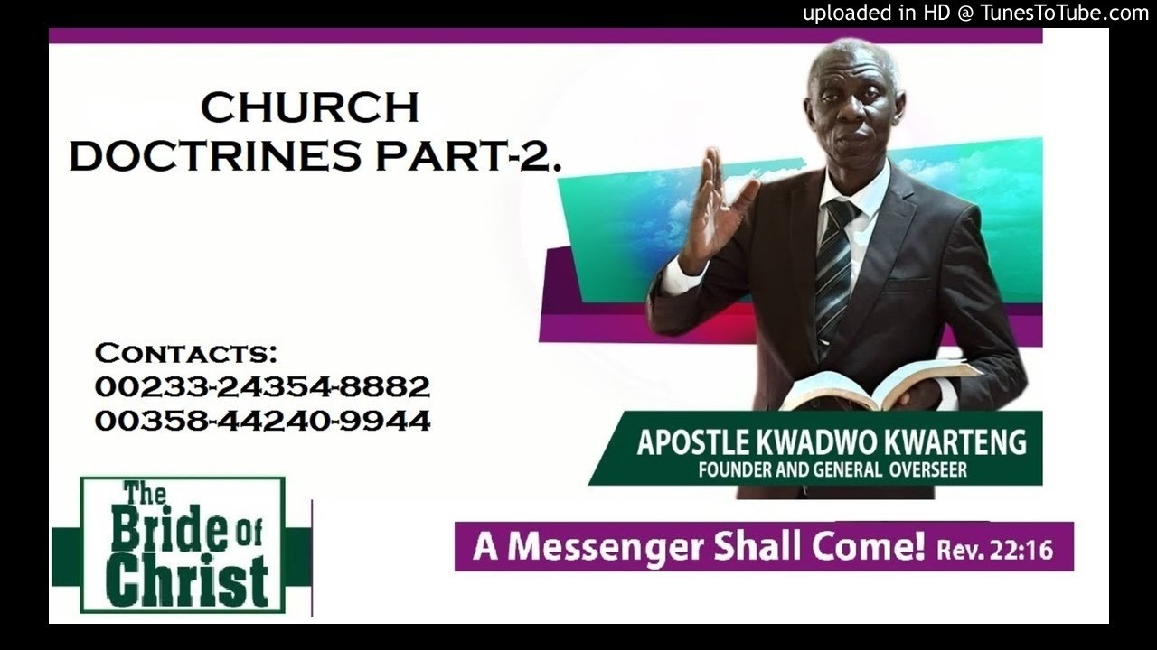 ЦЕРКОВНЫЕ ДОКТРИНЫ. ЧАСТЬ 2 - Apostles Quarterly