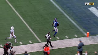 Malik Nabers with a 59-yard touchdown catch from Drew Lock vs. Indianapolis Colts