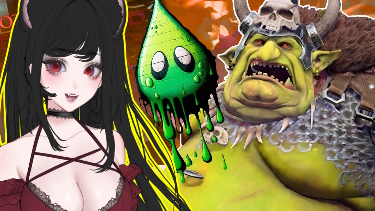 Я использовал ОЖИРЕНИЕ, чтобы победить врагов в Total Warhammer 3! РЕГГИ РЕАКЦИЯ