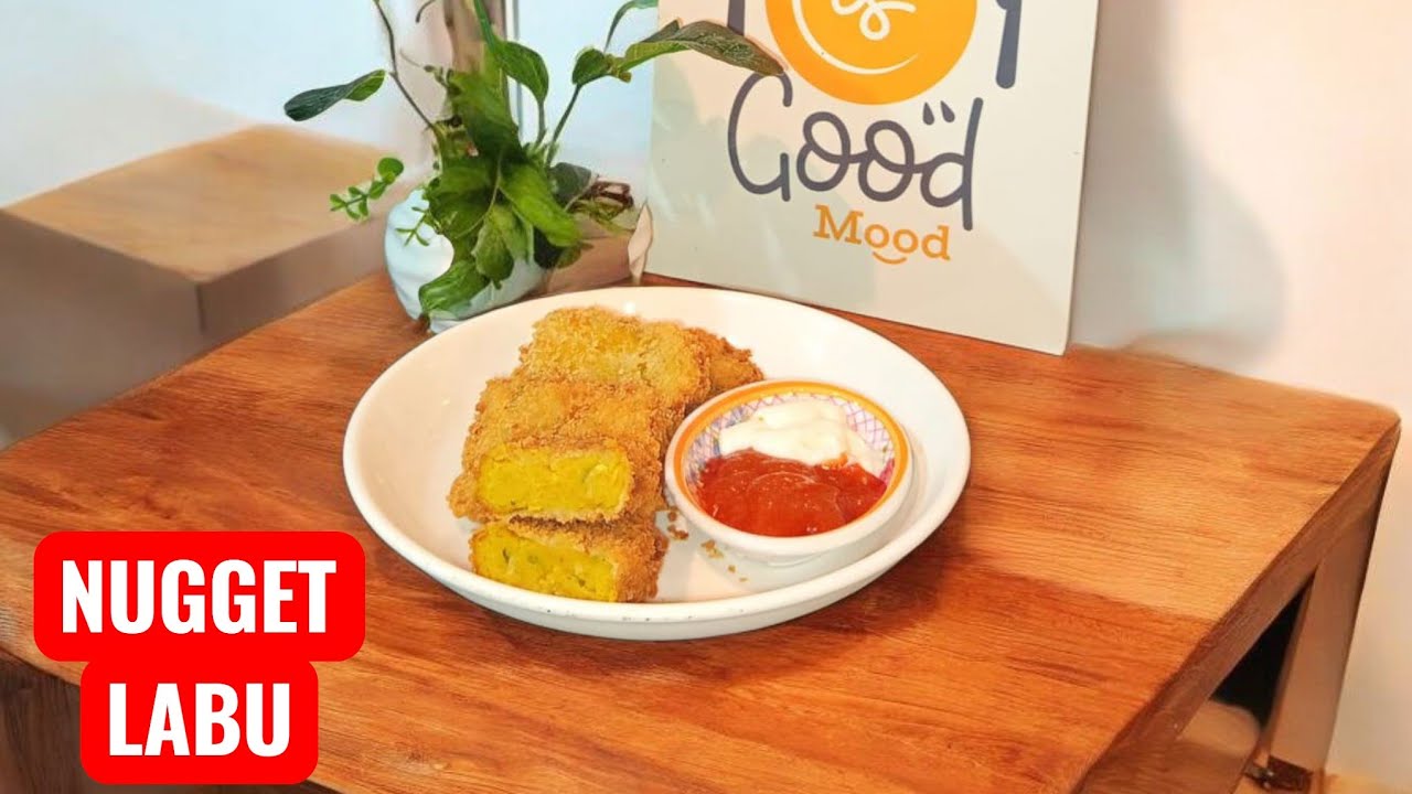 RESEP DAN CARA MEMBUAT NUGGET LABU HOME MADE | CREATIVE IDEA