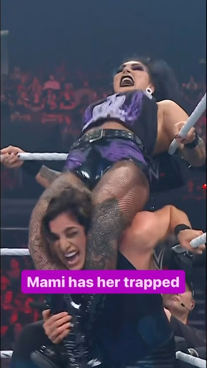 Rhea Ripley aka Mami is dangerous 😨😱#viral #shorts #trending #youtubeshorts #wwe #rhearipley