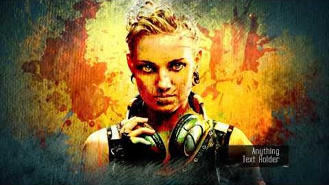 Artictic Slideshow - After Effects Project Files \ Video Displays \ Grunge