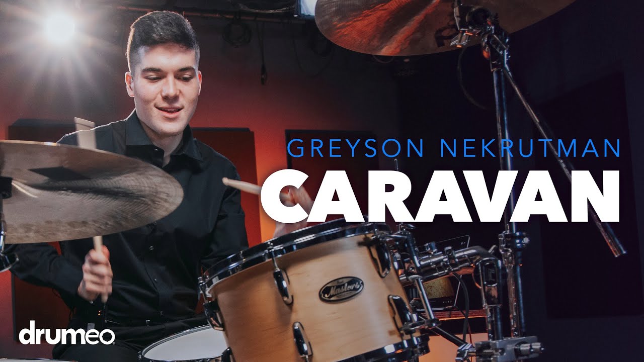 Greyson Nekrutman Plays Caravan Massive Drum Solo