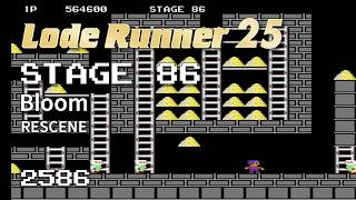 Lode Runner 25 - Stage 86 Bloom - RESCENE [2586]
