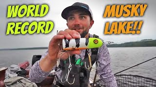 World Record Musky Water - First Time Here