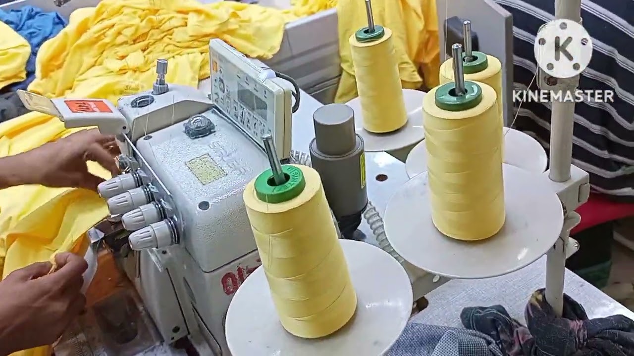 How to Sleeve & Side seam join.with  Adult T-shirt 👕