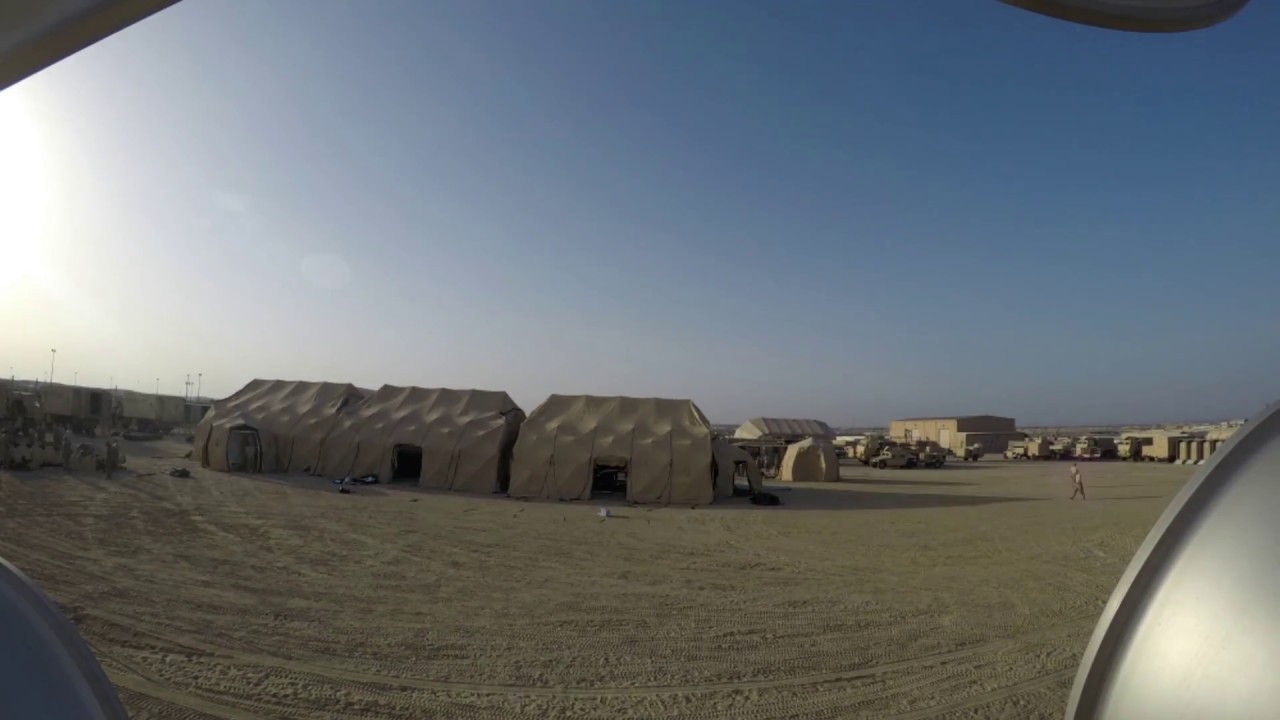 Timelapse of our tent Setup Sandbox Edition YouTube