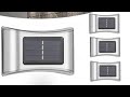 6 way Up down Solar Wall Light Silver Premium Model 3+3 order Now 📲6350198988