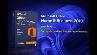 Productividad nativa Mac | Office 2019 Hogar y Empresas | DigitalLicensestore