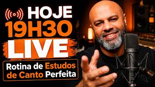 🔴 Live: Rotina de Estudos Perfeita para a Voz
