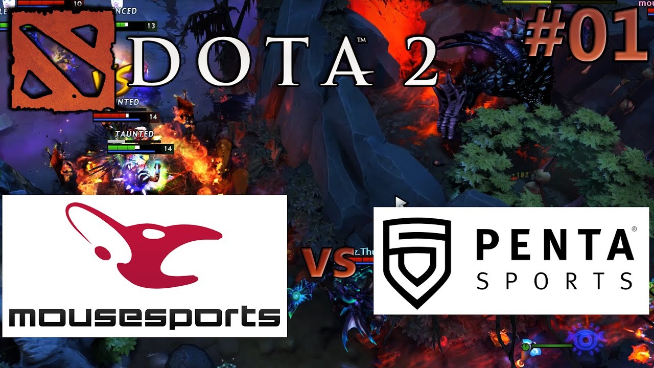 mousesports vs PENTA Sports | TI7 EU Quali | Dota 2: Replay-Cast #01