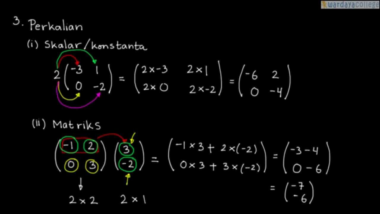 Operasi Perkalian Matriks