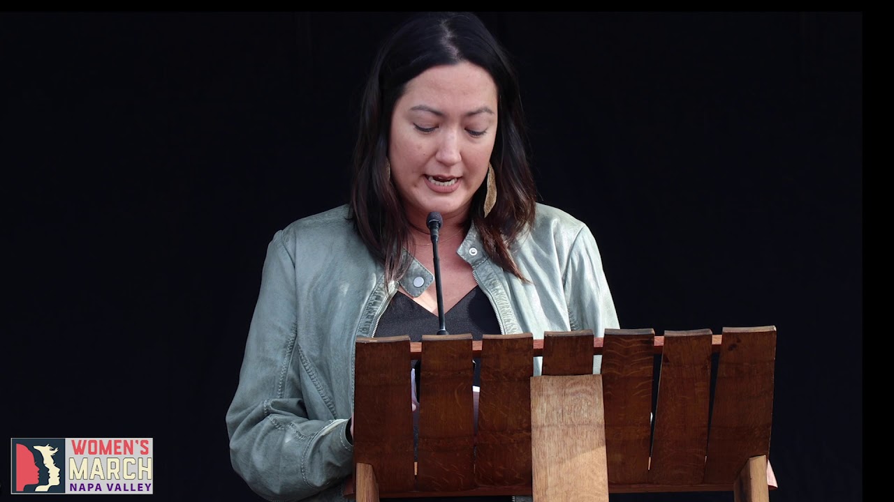 Women's March Napa Valley 2020- Emily Cantrell