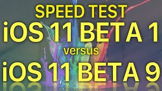 iOS 11 Beta 1 vs iOS 11 Beta 9 / Public Beta 8 ? How much progress has Apple made in 9 releases.